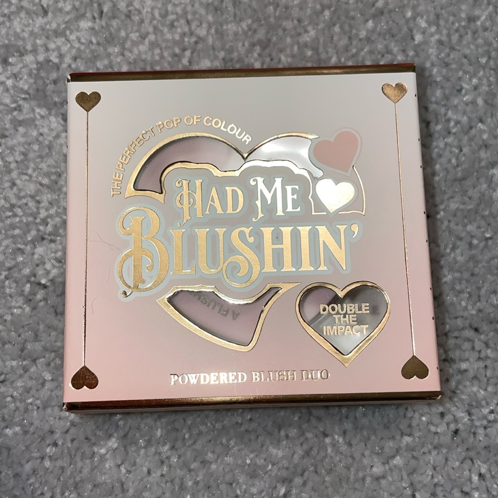 P.Louise blush duo “had me blushin’ “in love drunk, and in my feels